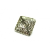 Button Lion Rampant Square [Small]