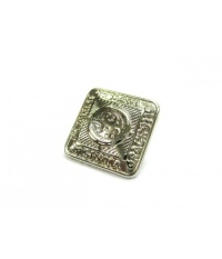 Button Lion Rampant Square [Large]