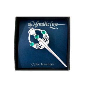 Celtic Basket Knot Kilt Pin