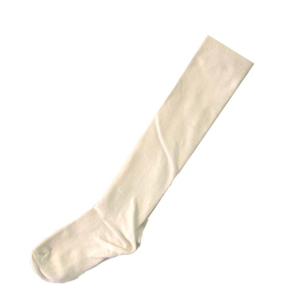 Knee-High White Socks
