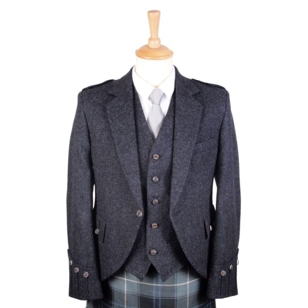 Charcoal Tweed Jacket