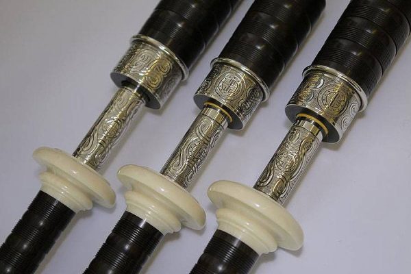 DN2E Naill Bagpipes (Fully Set Up)