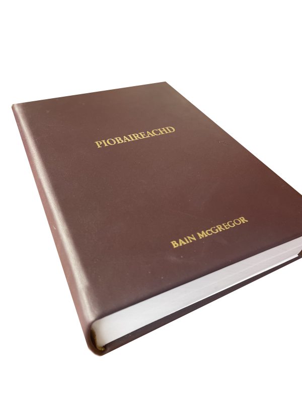 Piobaireachd Society Collection Bound Volume - Name Embossed
