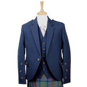 Navy Blue Arrochar Tweed Jacket