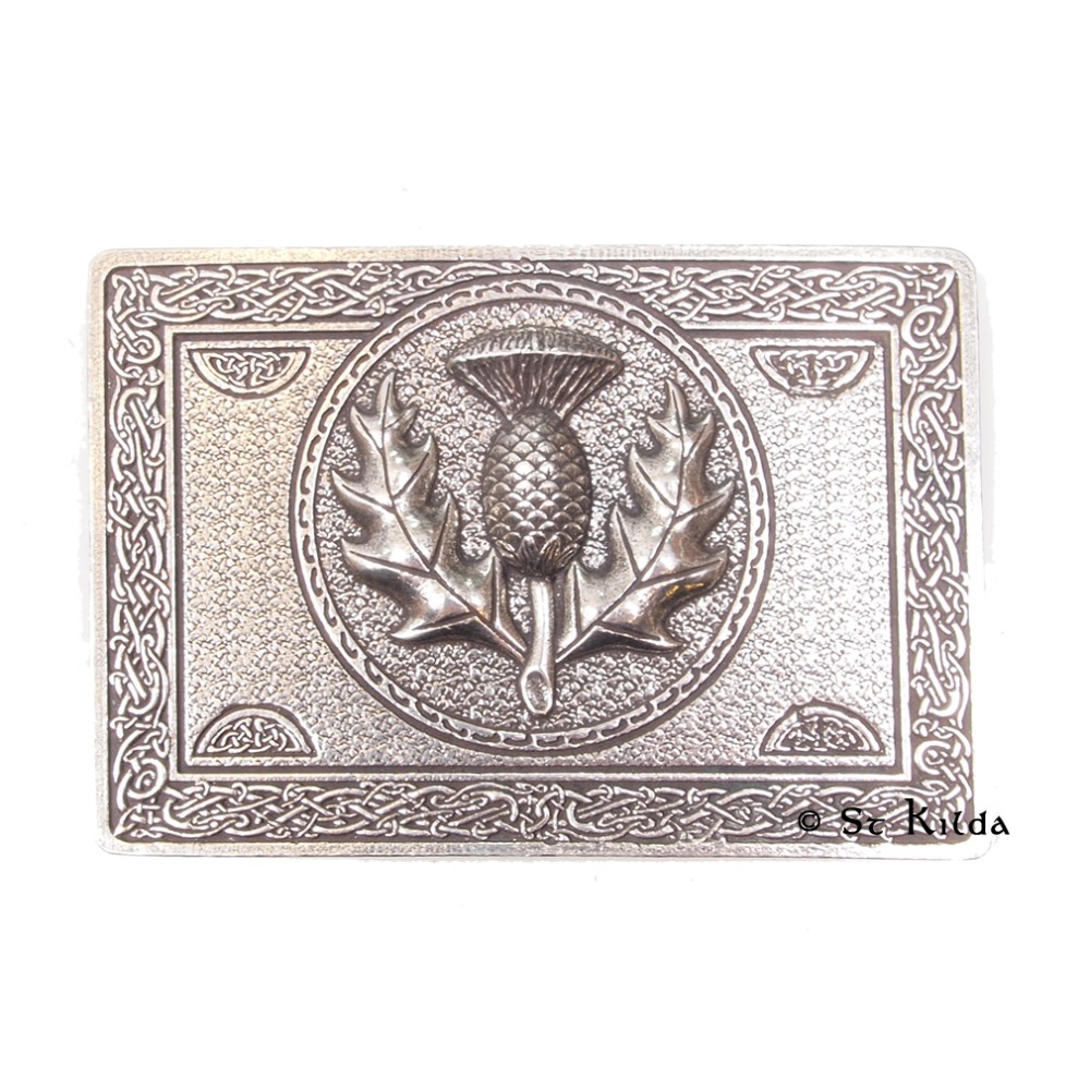Thistle Belt Buckle