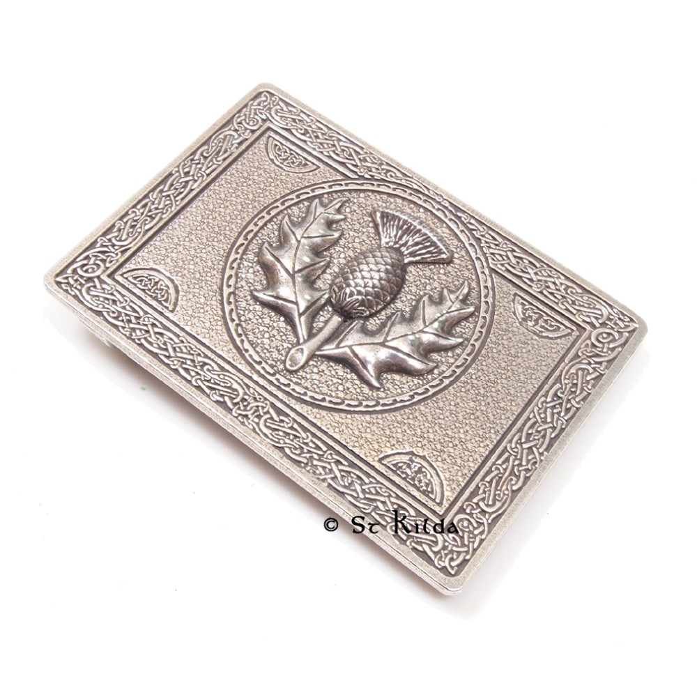 Thistle Belt Buckle