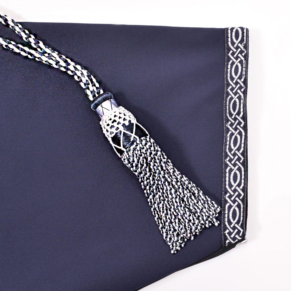 Heritage Navy Silk Bagpipe Cords