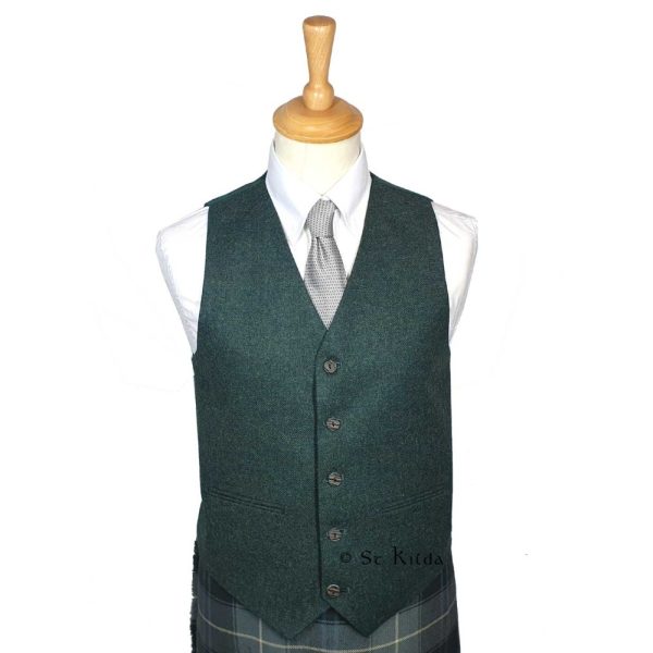 Huntly Green Tweed Jacket - Image 3