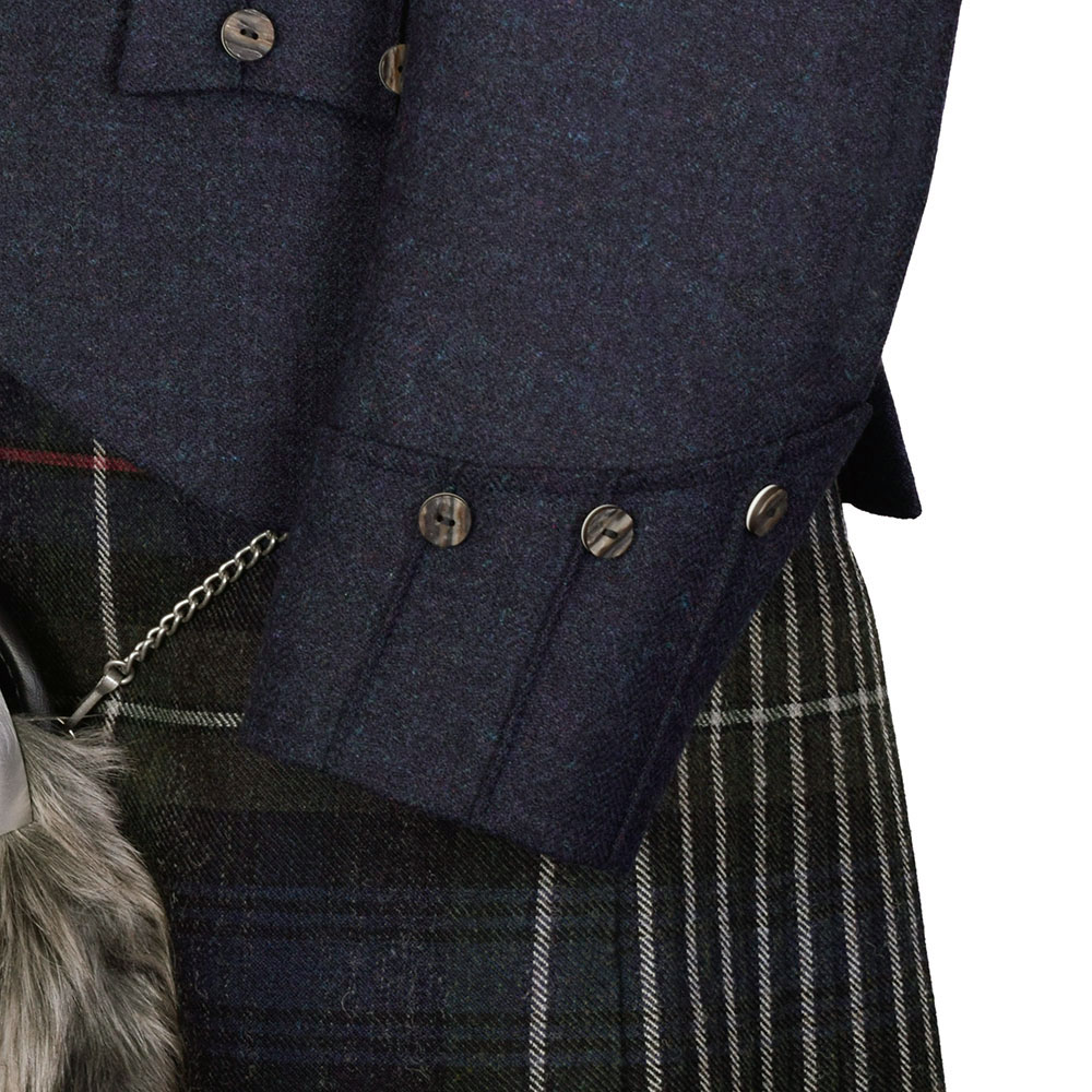 Argyll Tweed Jacket - Elgin Blue - Image 3
